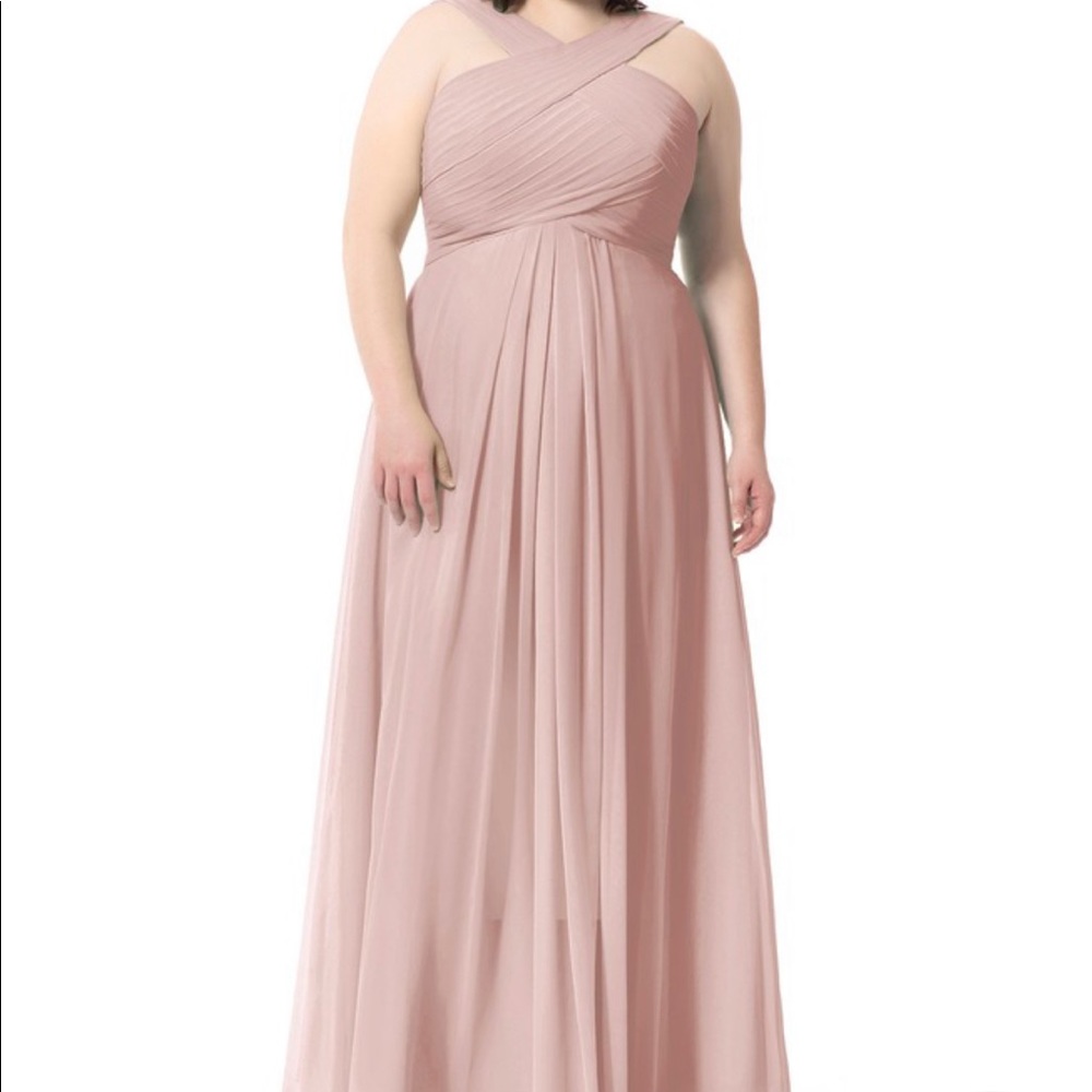 azazie • kaleigh Dress • dusty rose